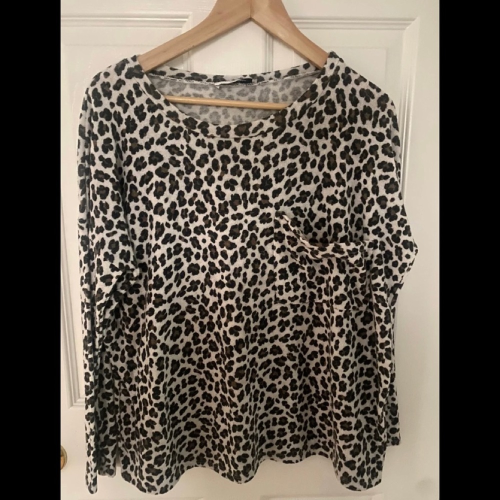 Carly Jean Los Angeles CJLA leopard top